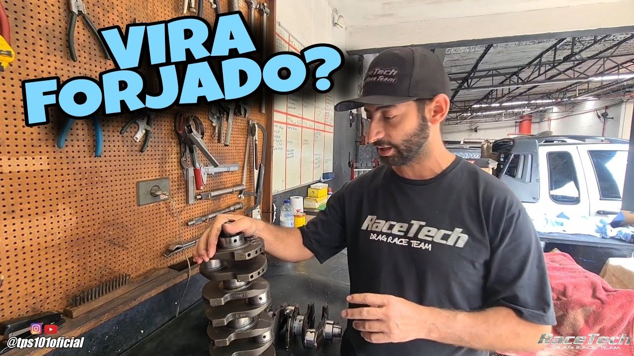 VOCÊ SABE IDENTIFICAR UM VIRABREQUIM FORJADO? - Racetech