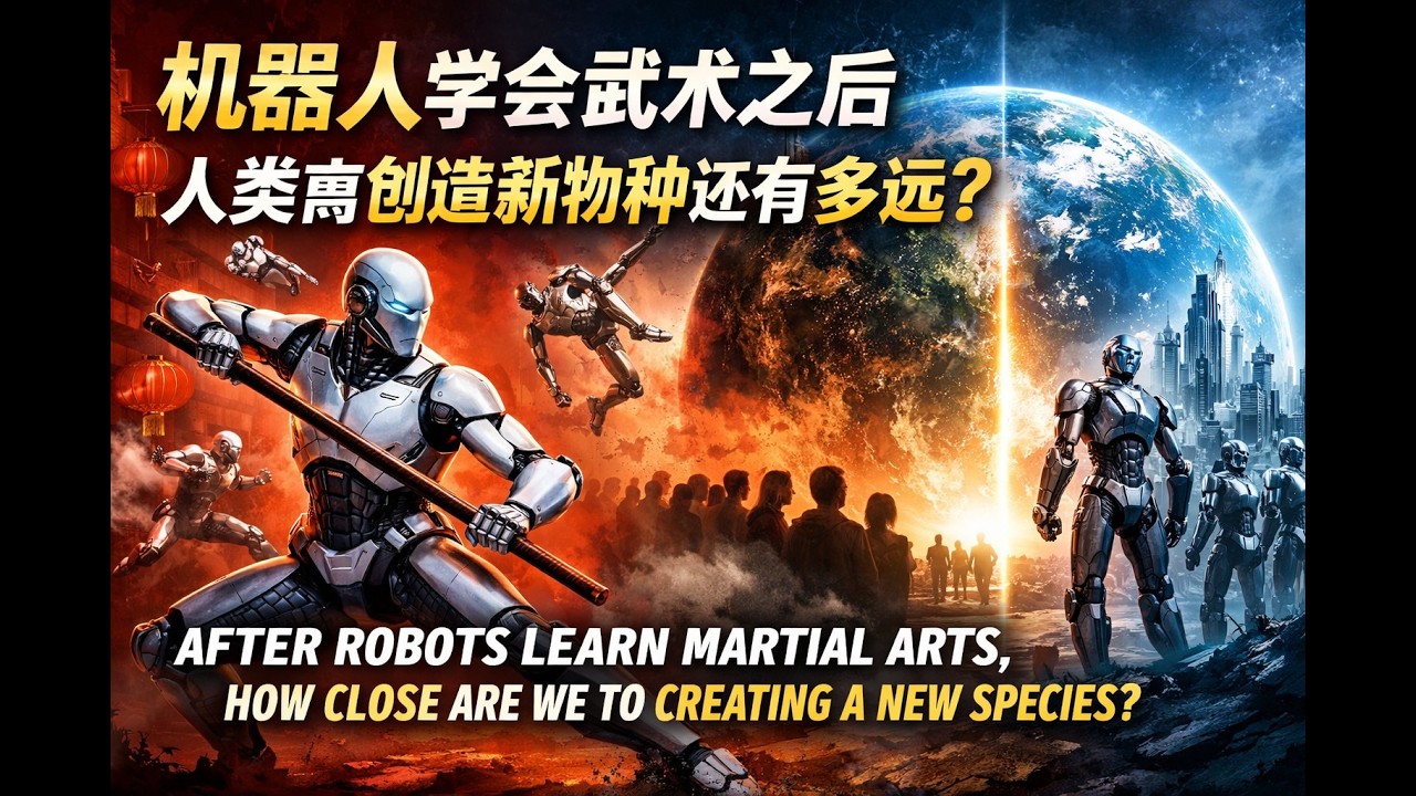 机器人学会武术后，离成为地球新物种还有多远？After Learning Martial Arts, How Close Are Robots to be Earth’s Next Species?