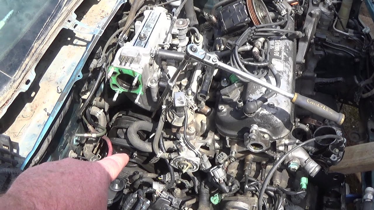Removing Rear Motor mount from 1990 Honda Accord