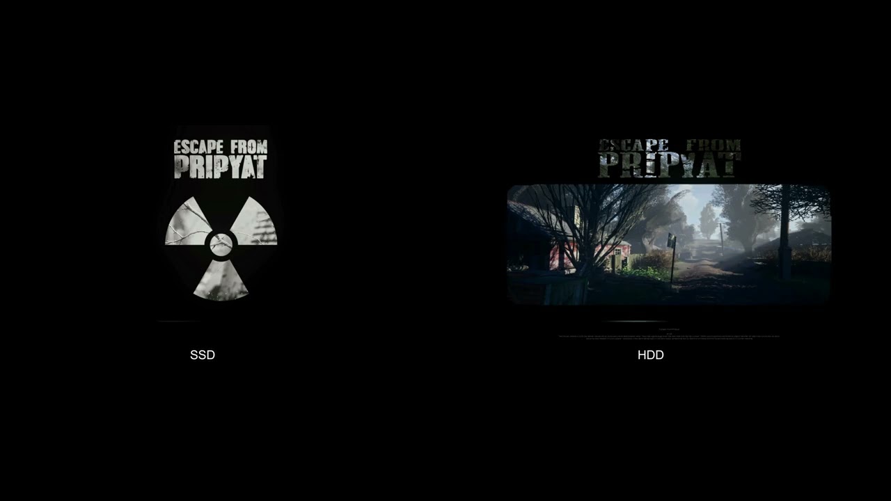You should really play S.T.A.L.K.E.R. on SSD