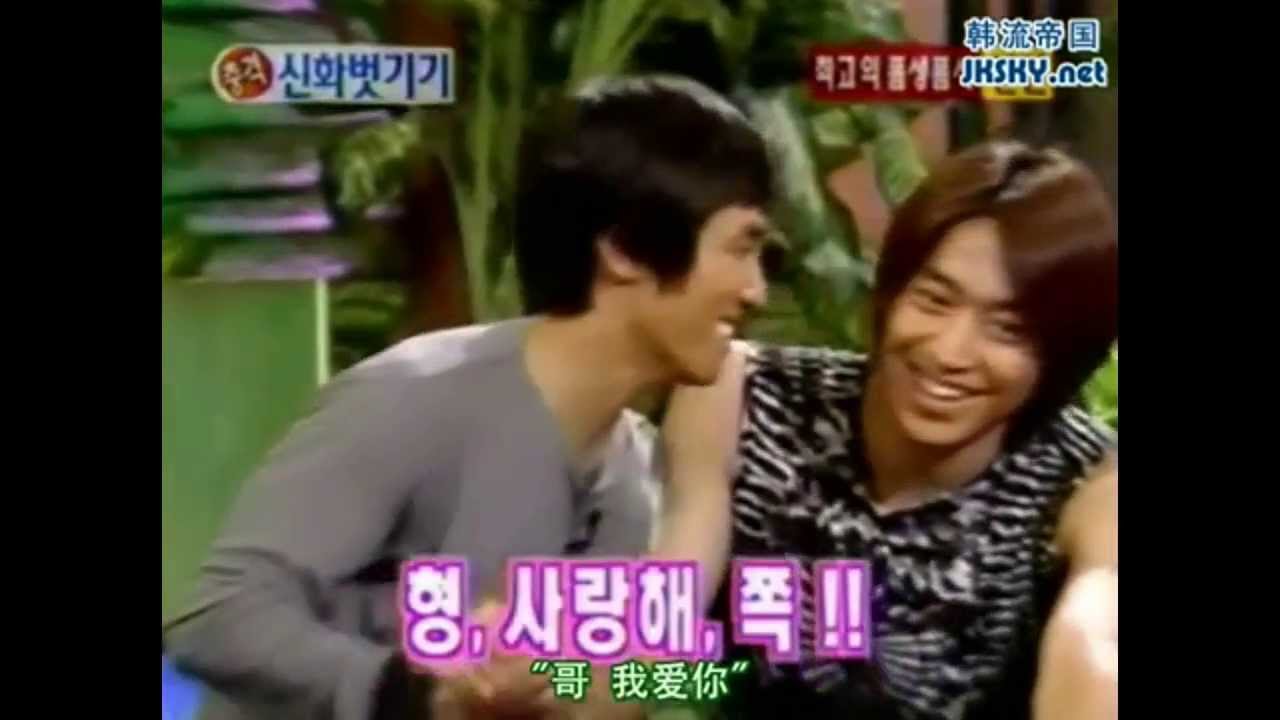 [shinhwa kisses] 신화 멤버들의 므흣한 뽀뽀영상 (11집활동+신방포함)