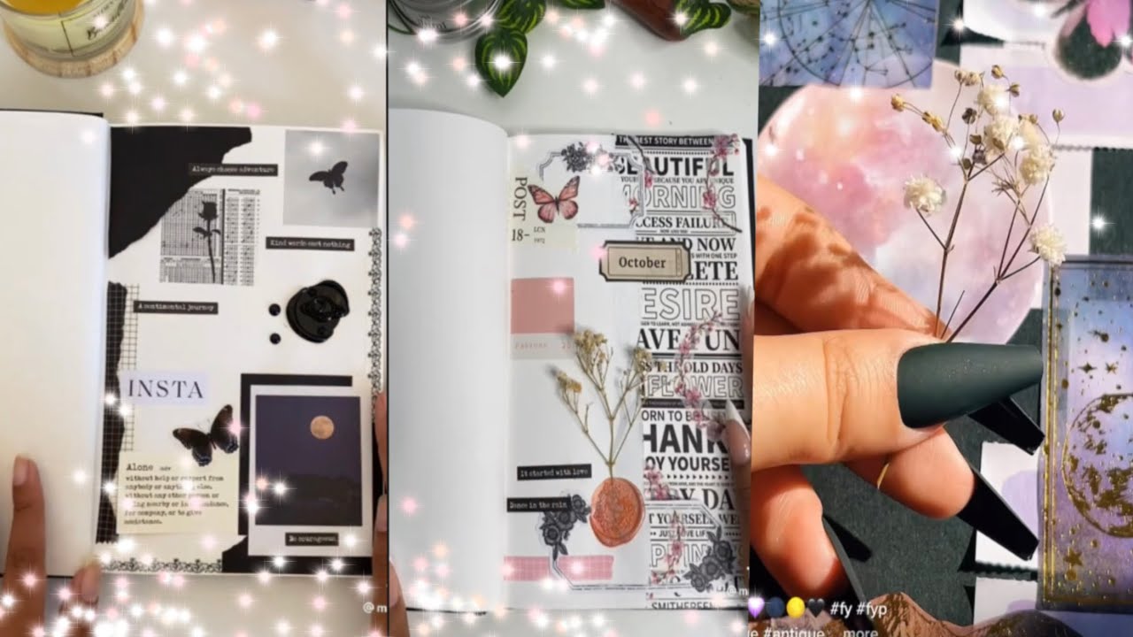 ASMR SCRAPBOOKING Tik Tok Compilation!
