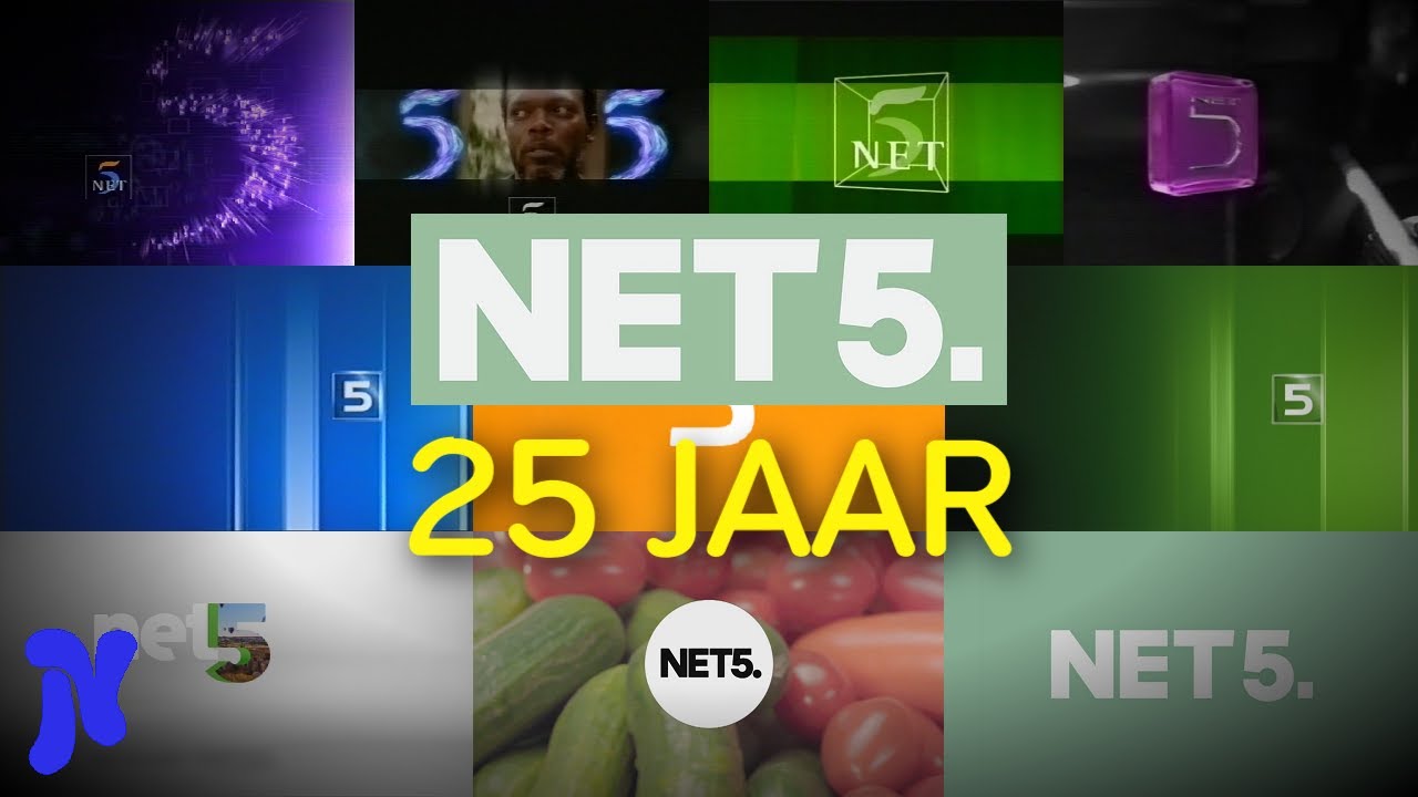 Net5 vormgevingen (1999-2024)