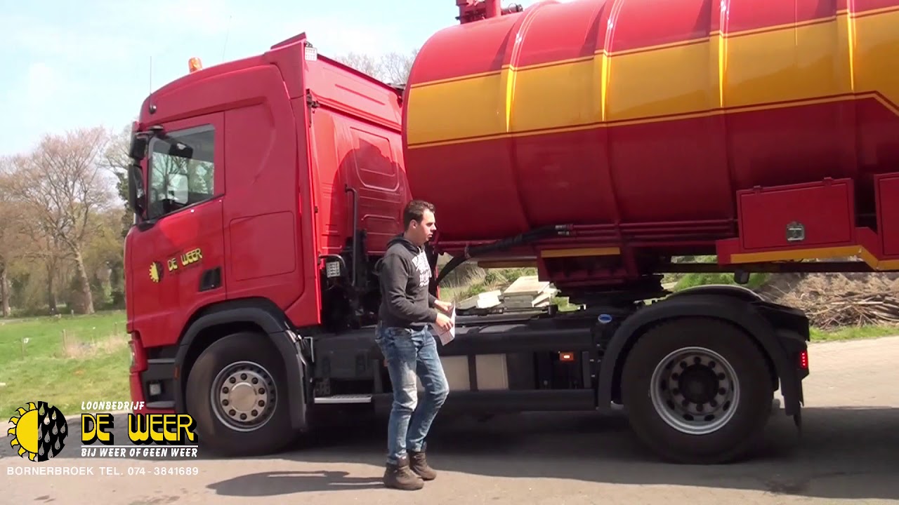 Loonbedrijf de Weer mesttransport