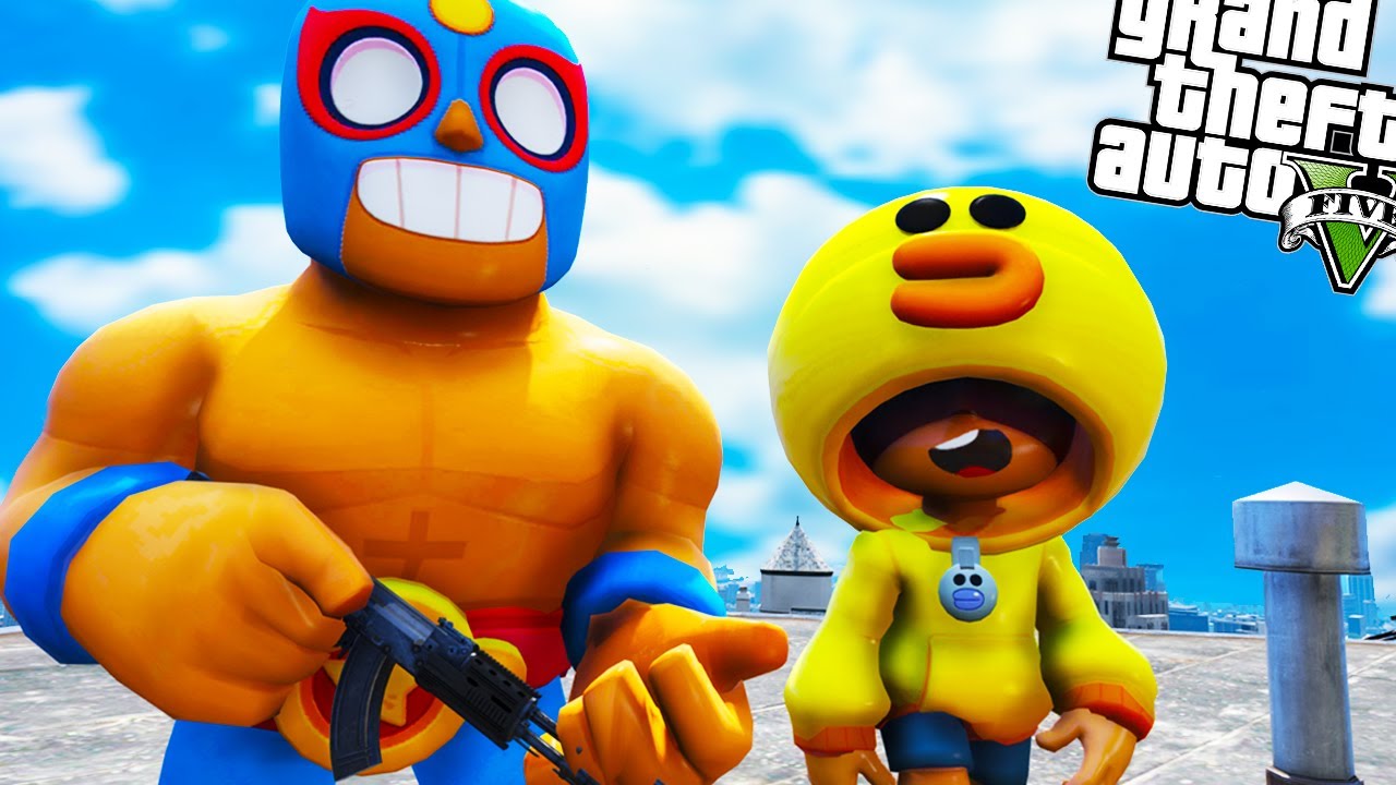 BRAWL STARS in GTA 5!