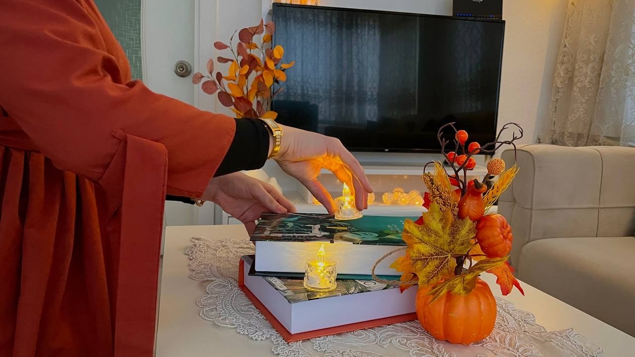 ديكور الخريف🍂✨مشترياتي بألوان الطبيعة الدافئة🍁