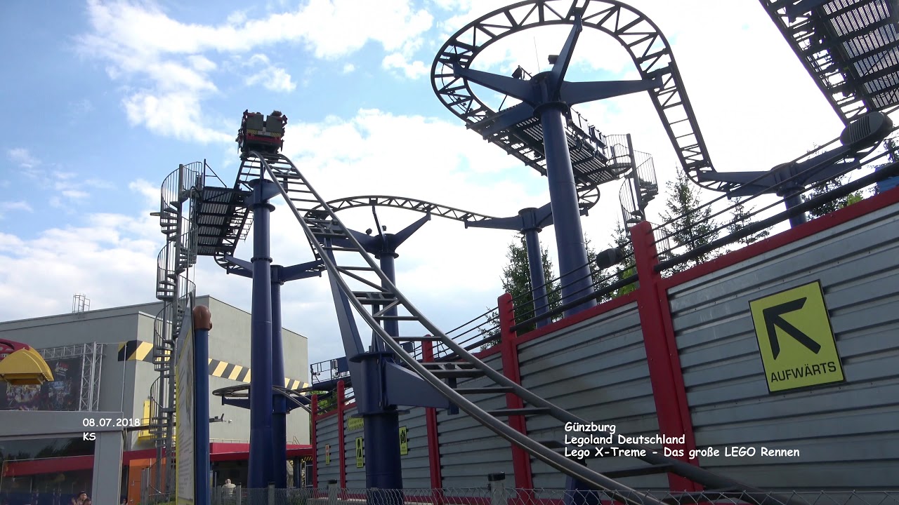 Das große LEGO Rennen - LEGO X-treme - Legoland  Deutschland - Günzburg