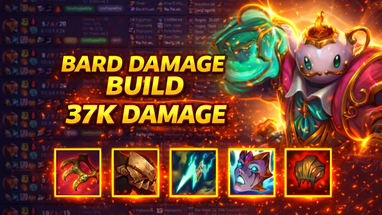 How I Climb with This Insane Bard Build – Ep.8  37k Damage & 38 Assist