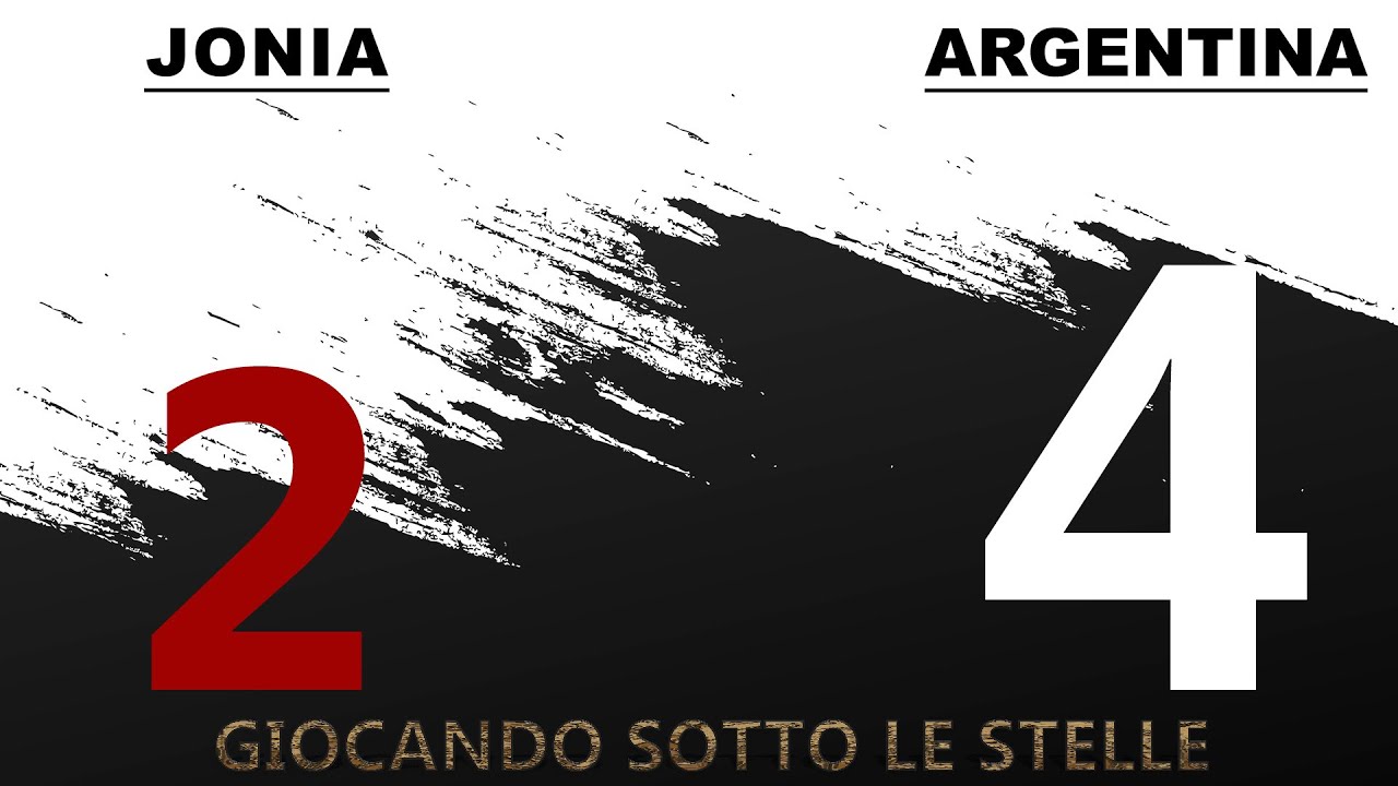 FASI FINALI - TORNEO ALL NIGHT LONG - 4* QUARTO DI FINALE| JONIA 2-4 ARGENTINA