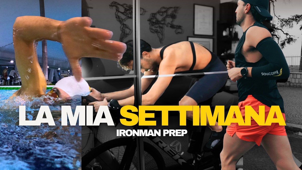 Una settimana di vita tra lavoro, allenamenti e vita privata! IRONMAN PREP70.3