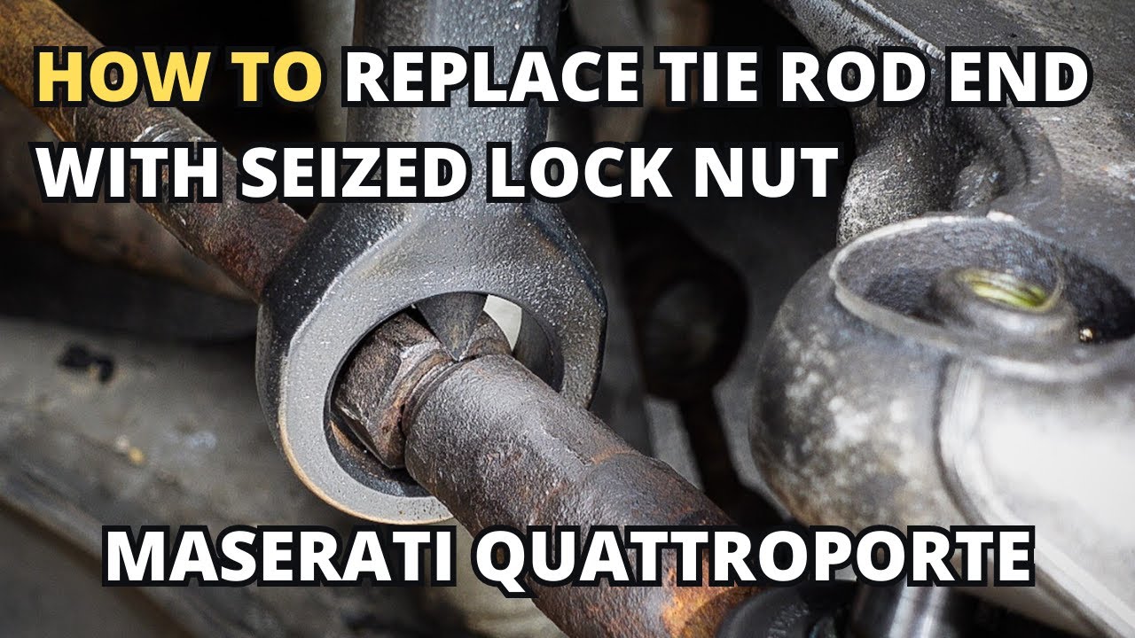 Maserati Quattroporte Tie Rod End Replacement | Step-by-Step DIY Tutorial