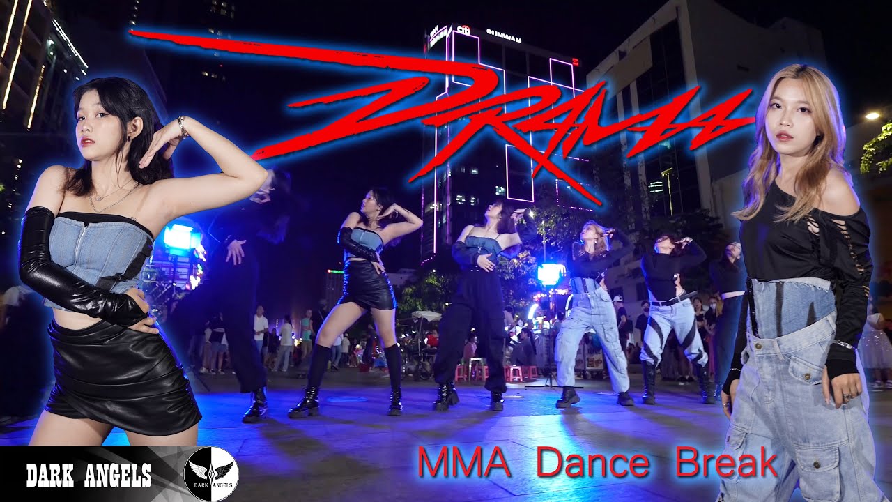 [Kpop In Public] aespa (에스파) - 'DRAMA' x Dance Break MMA 2023 | Dance Cover | DARK ANGELS | Vietnam