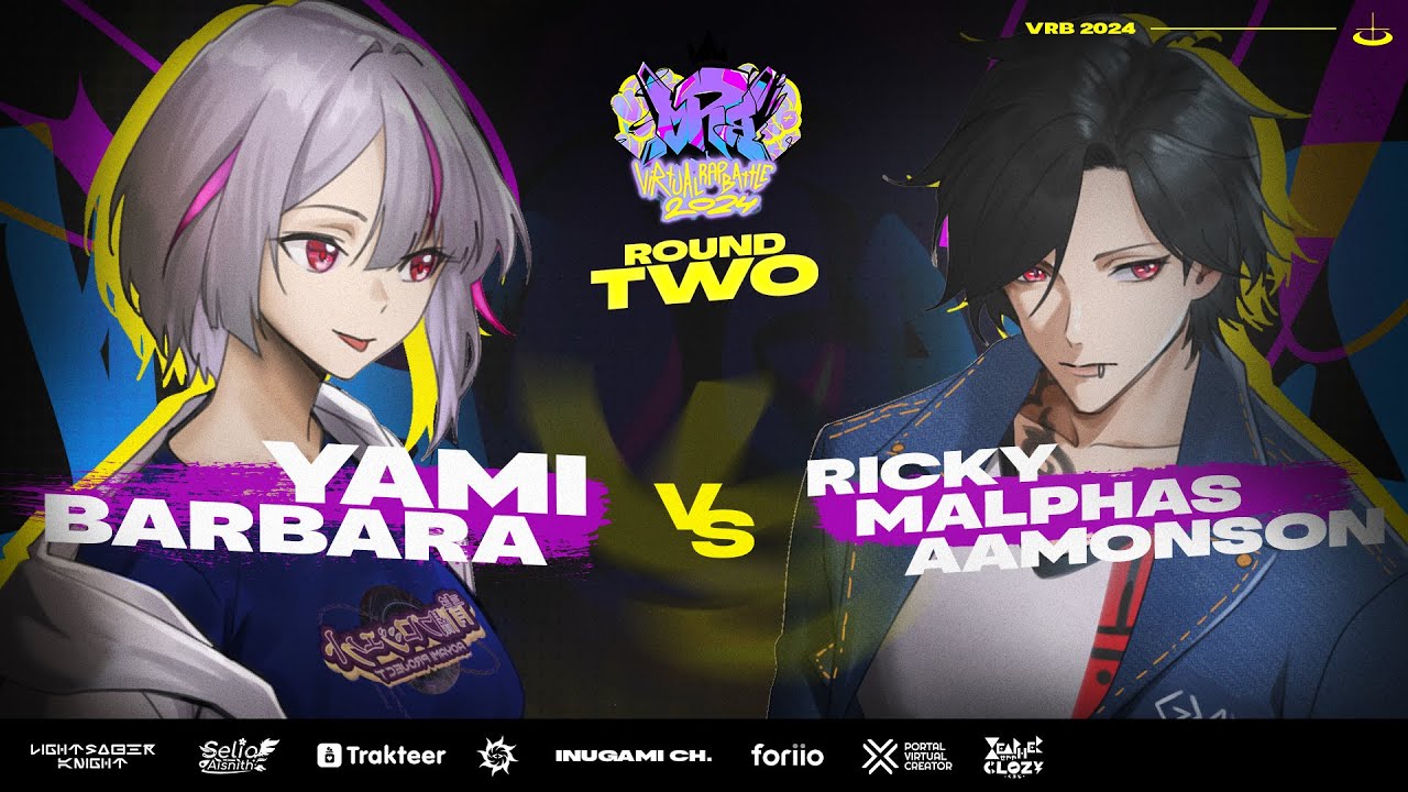 【#VRB2024】VIRTUAL RAP BATTLE 2024 - ROUND 2 ARENA 1  @aoyamiproject VS @RickyMalAam