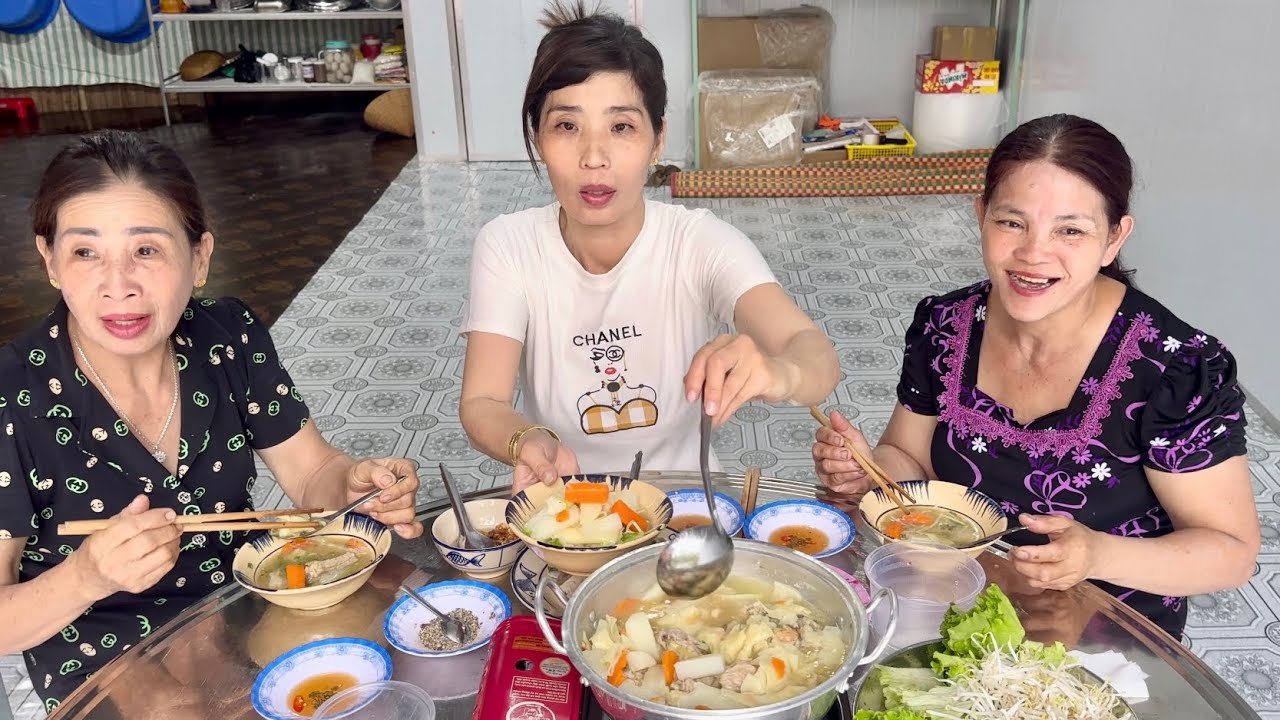 Nôì hoành Thánh Xương Sườn Non Thơm Lừng LẦN Đầu Linh Nấu Chuẩn  Vị Miền Tây/LCSVD