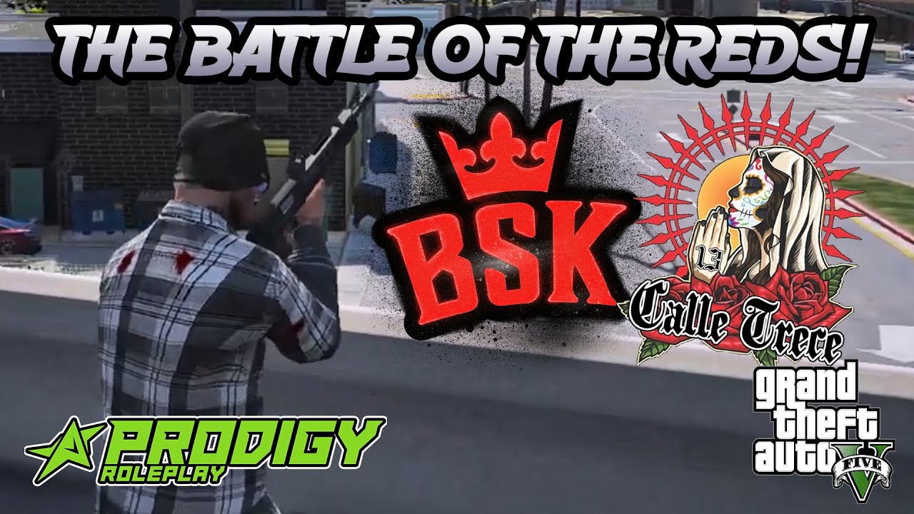 THE BATTLE OF REDS: Calle Trece vs BSK | Prodigy RP 2.6