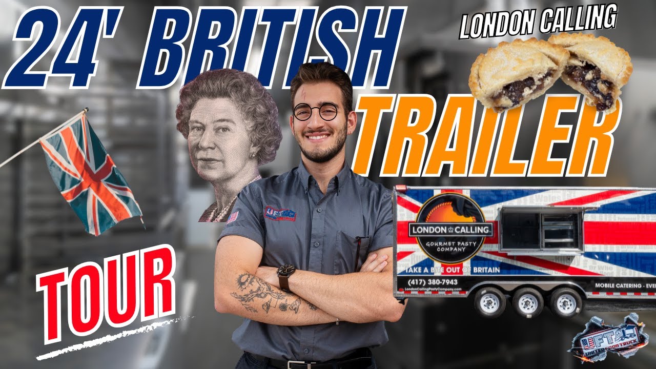London Calling: Inside the Ultimate 24' Gourmet Pastry Concession Trailer 🚚✨