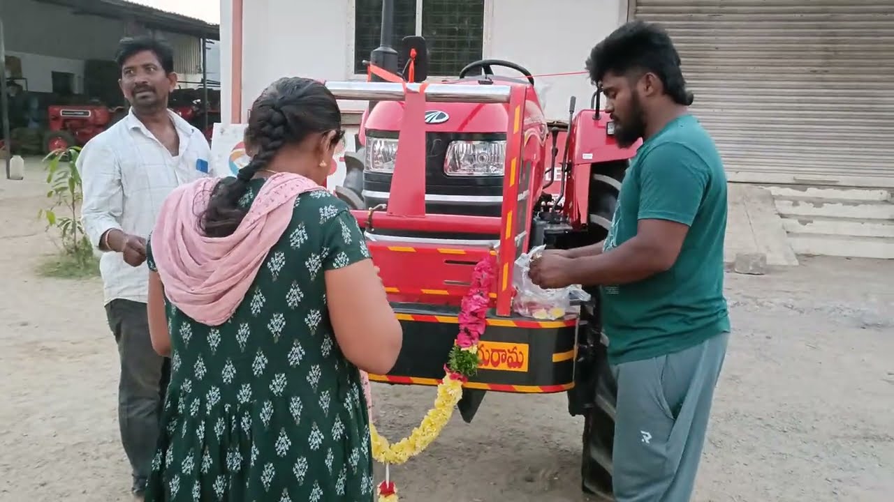 New tractor🚜 mahindra yuvo tech plus 575 di my first vlog video in youtube channel 