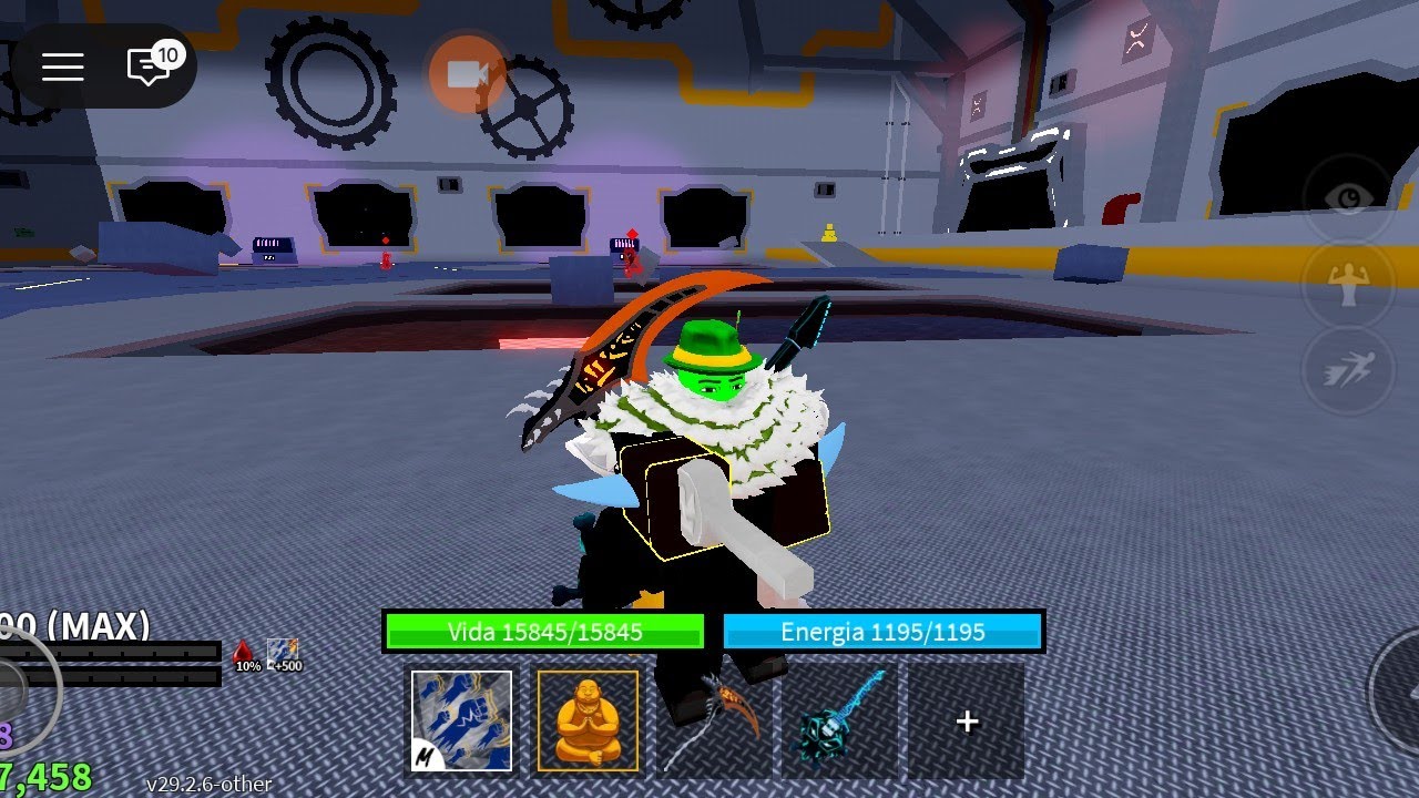 2 episódio da série masterizando minhas espadas no blox fruits 
