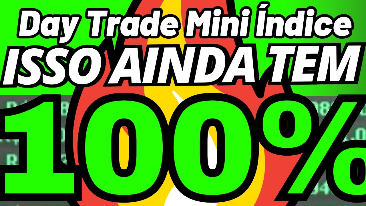 🔥isso aqui ainda está com 100% de acerto até hoje... (Day Trade no Mini Índice)