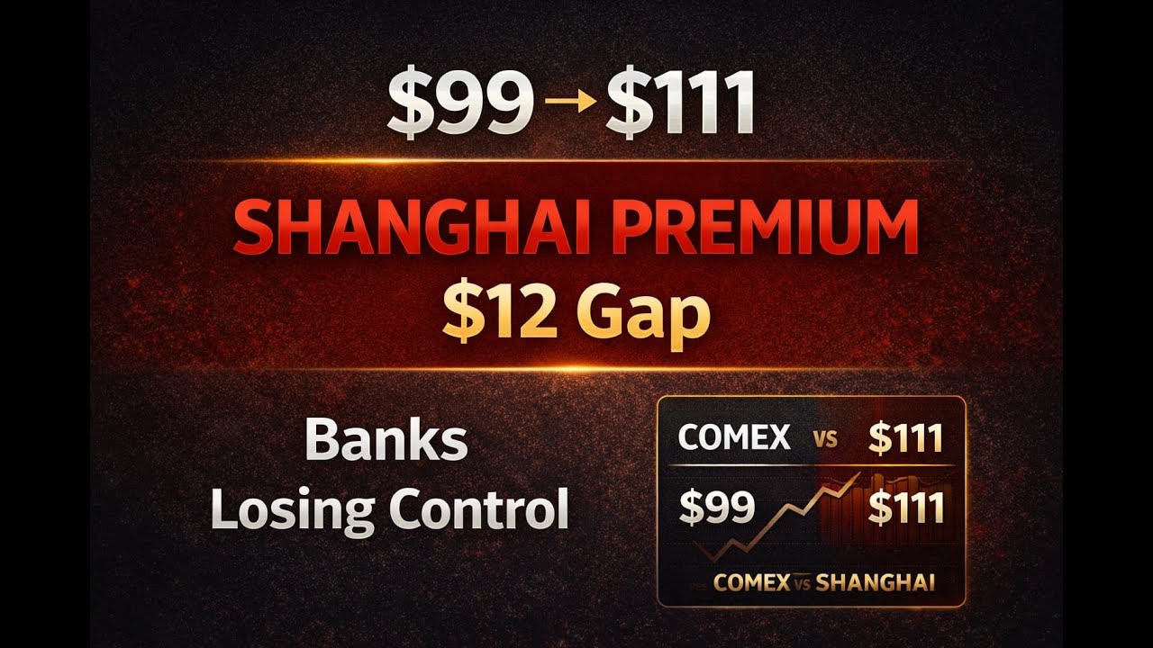 The $12 Gap That Breaks The Banks - Silver Shanghai Premium Explained