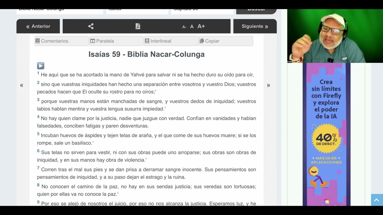 Isaías 59, Porque Dios no me escucha?