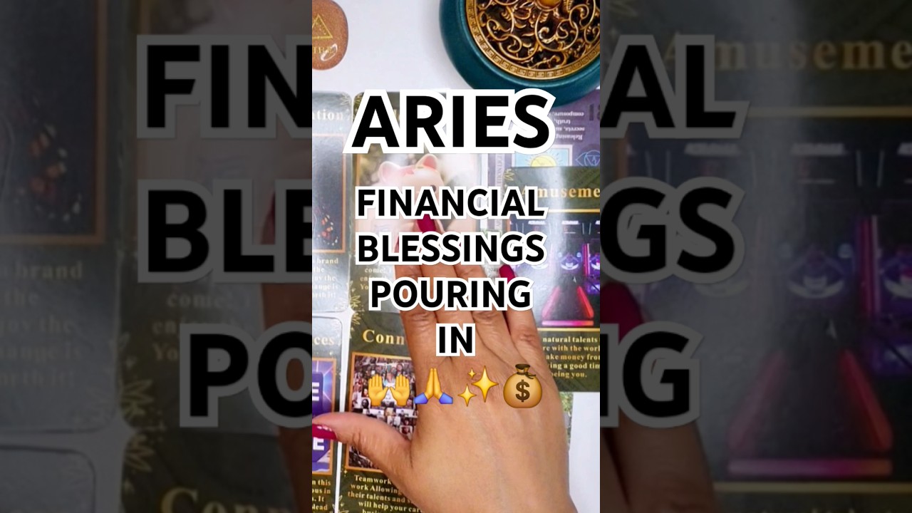 ARIES ♈️ MONEY & FINANCE READING #aries #tarot #money #career