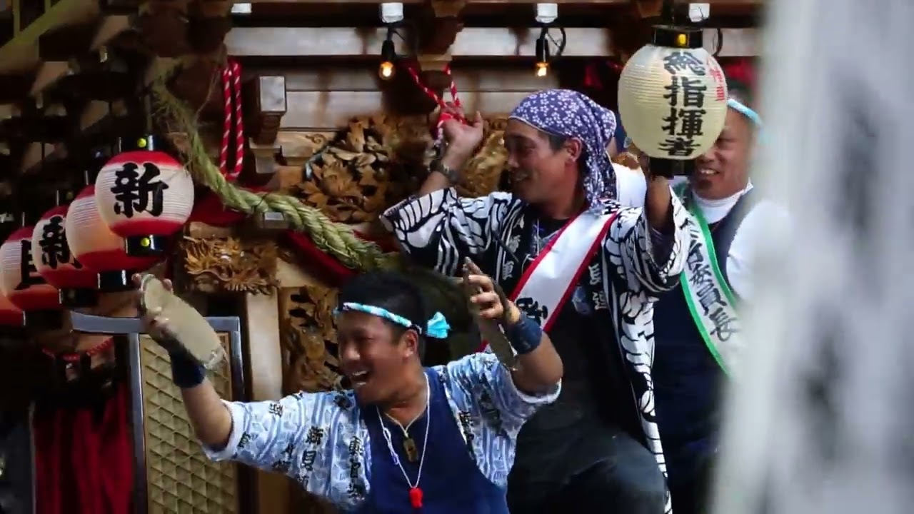 2016/10/16 静岡県磐田市 鎌田神明宮大祭 式年遷宮報告祭