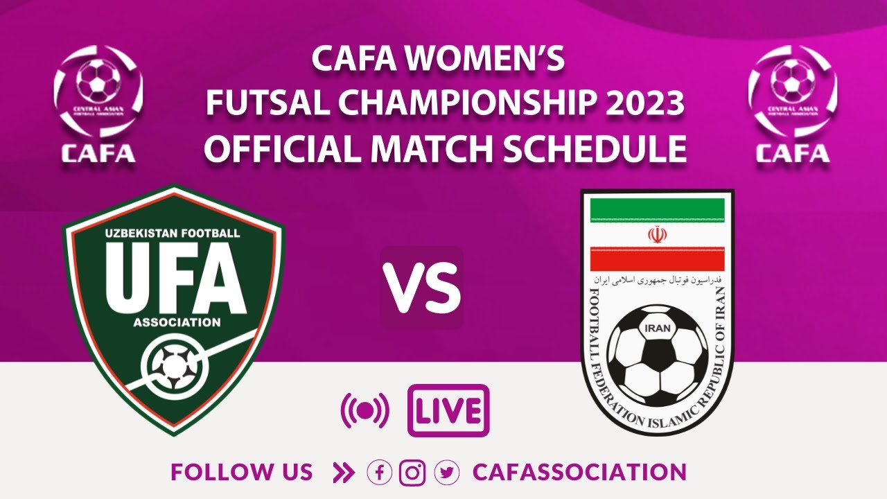 Uzbekistan vs I.R.Iran | MD3 | CAFA Women’s Futsal Championship 2023