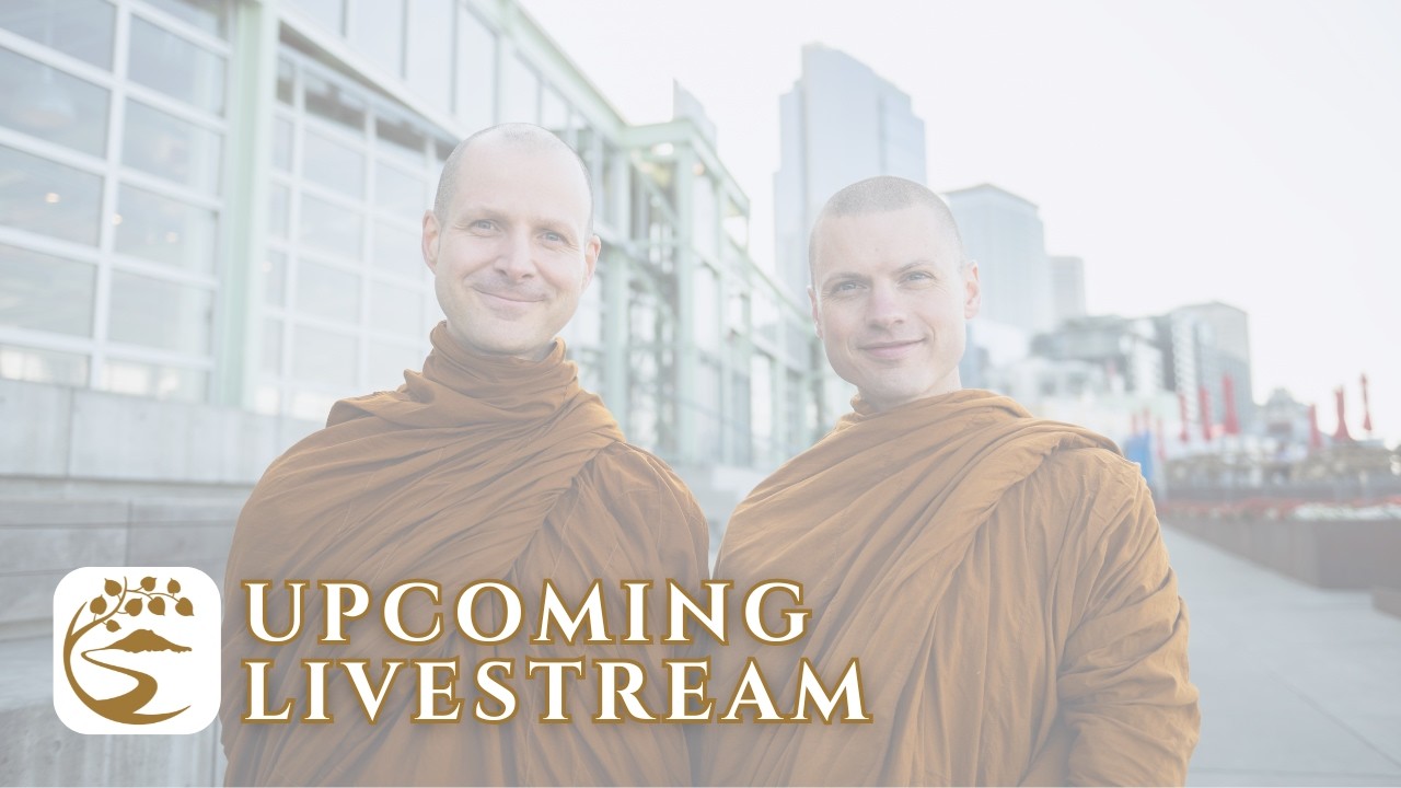 Mar. 14th - Sat. Live at St. Mark’s in Seattle: Meditation, Dhamma Talk, and Q&A | Clear Mountain