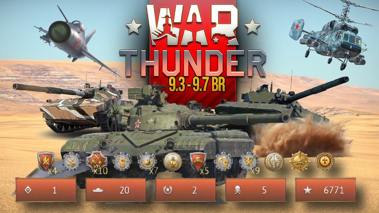 RUSSIA VS 4 NATIONS | WAR THUNDER BEST REPLAYS