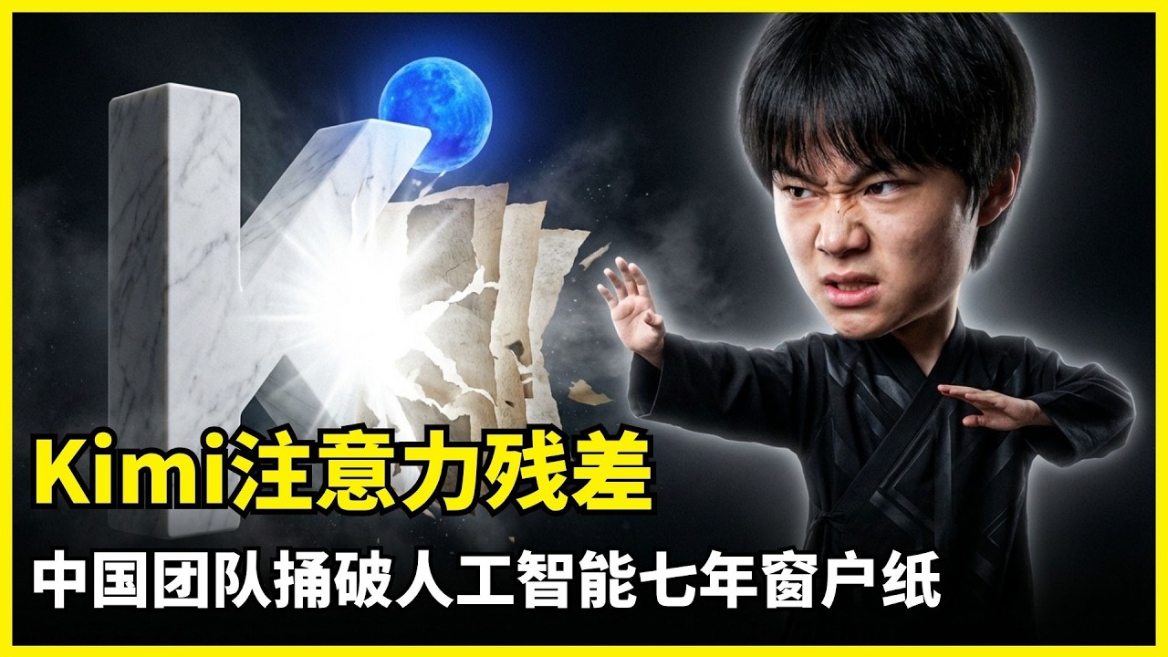 【人工智能】Kimi注意力残差 | Transformer底层重构 | Attention Residuals | 月之暗面 | 训练效率提升25% | 解决PreNorm稀释 | 48B大模型验证