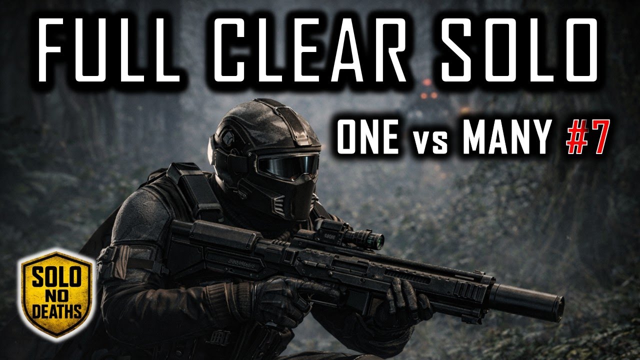 SOLO FULL CLEAR – No Deaths | Commando Deep Behind Enemy Lines | One vs Many 7 