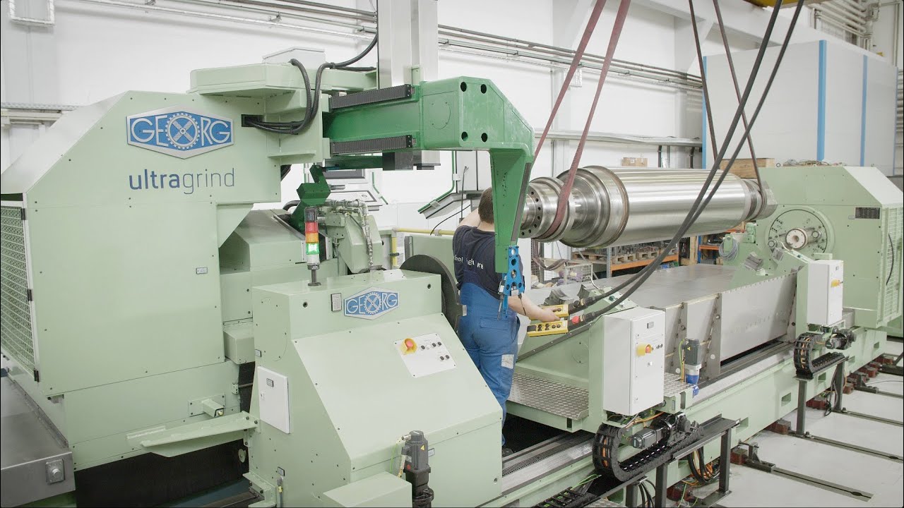 GEORG ultragrind 700R - Roll grinding machine / Walzenschleifmaschine