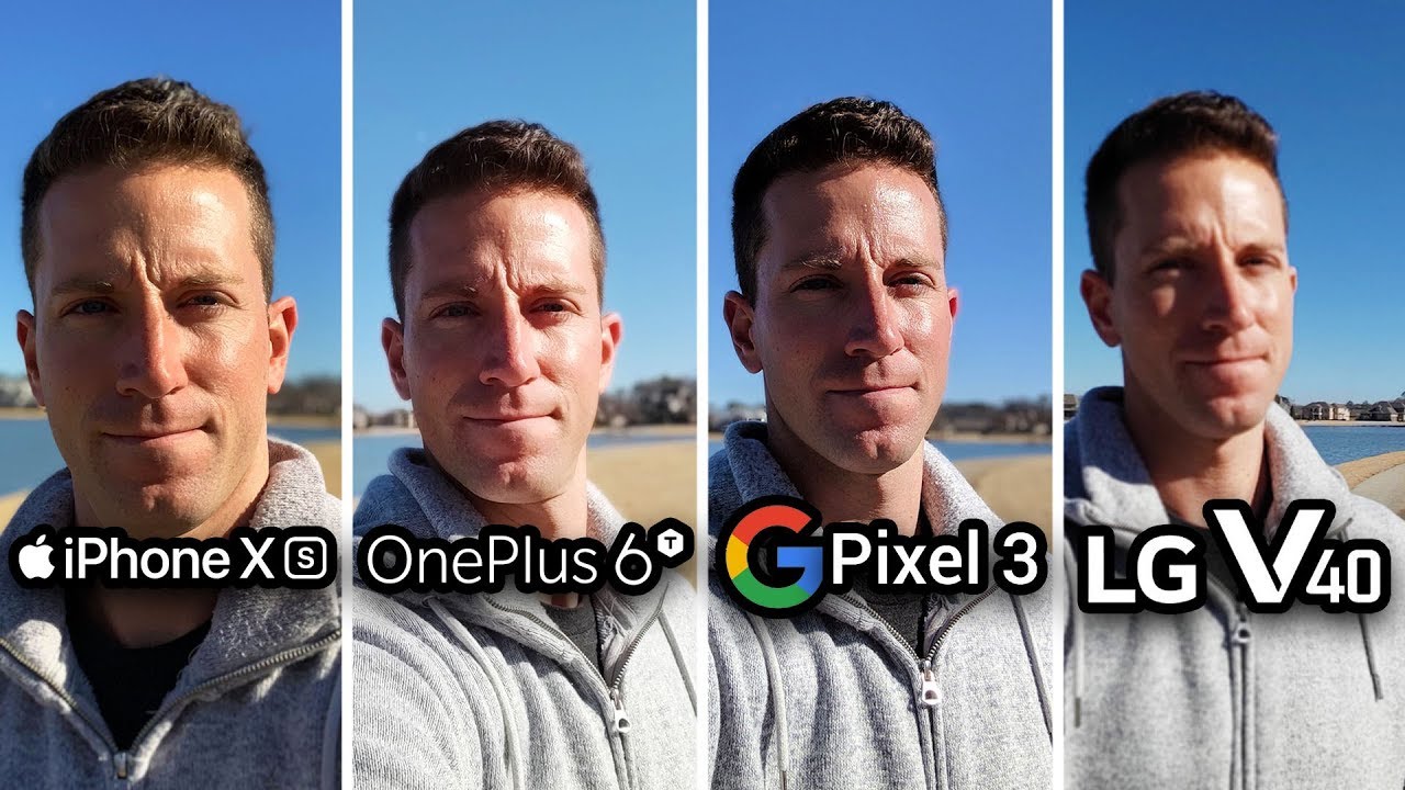 iPhone XS vs OnePlus 6T vs Pixel 3 vs LG V40! CAMERA TEST