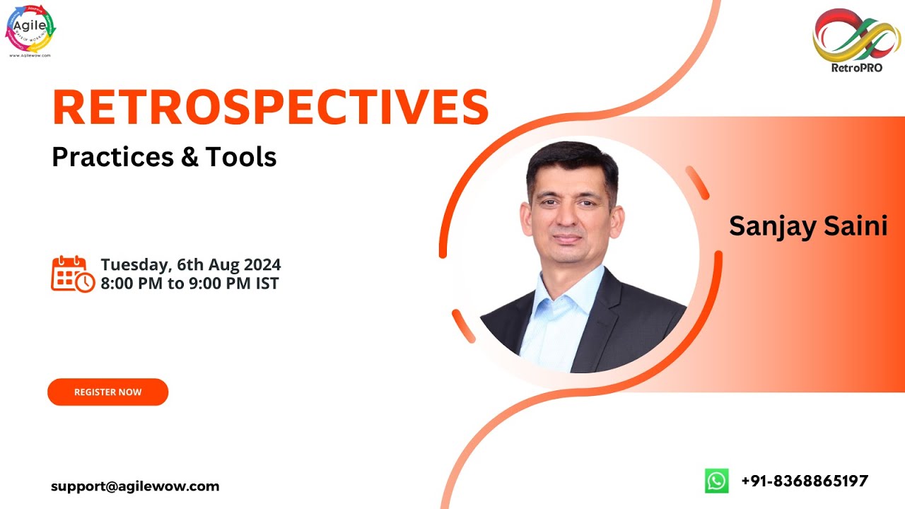Retrospective: Practices & Tools #agile #scrum #retrospectives #learning #training #education