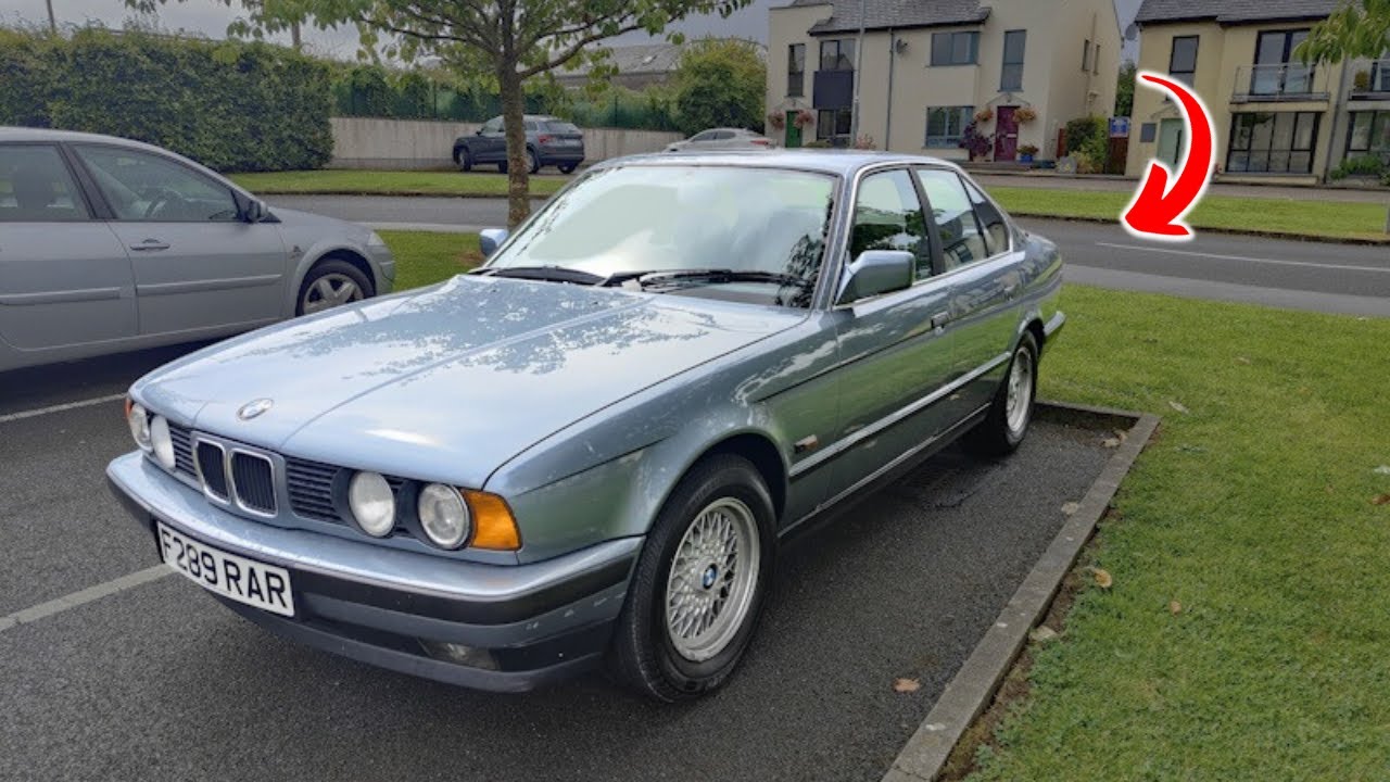 Living with a 1989 E34 BMW 525i, walk around and review