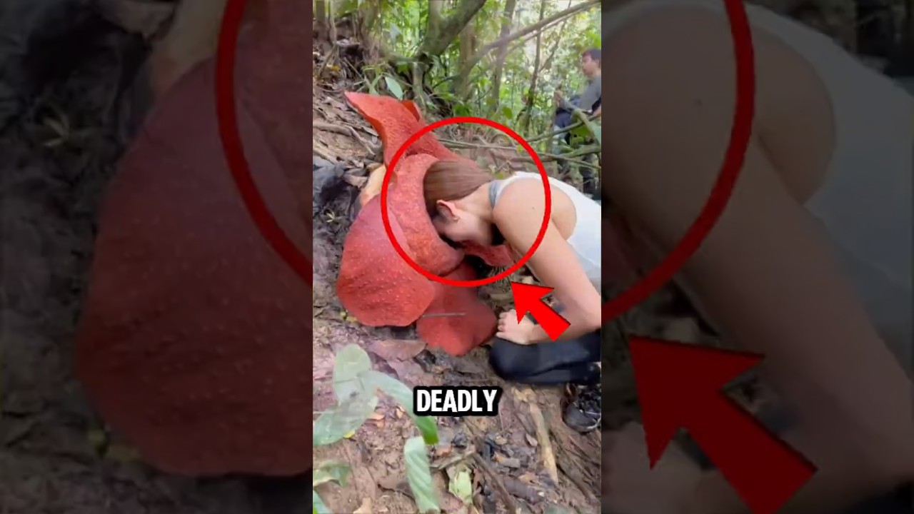 TOP 5 DEADLIEST CARNIVORE PLANTS 🌱🪤🕷️😱 #DeadlyPlants #ScaryNature #carnivorousplants