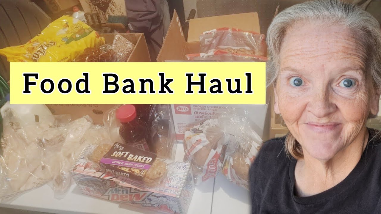 Free Monthly Drive Through Food Bank Grocery Pantry Haul Helps So Much Many Blessings
