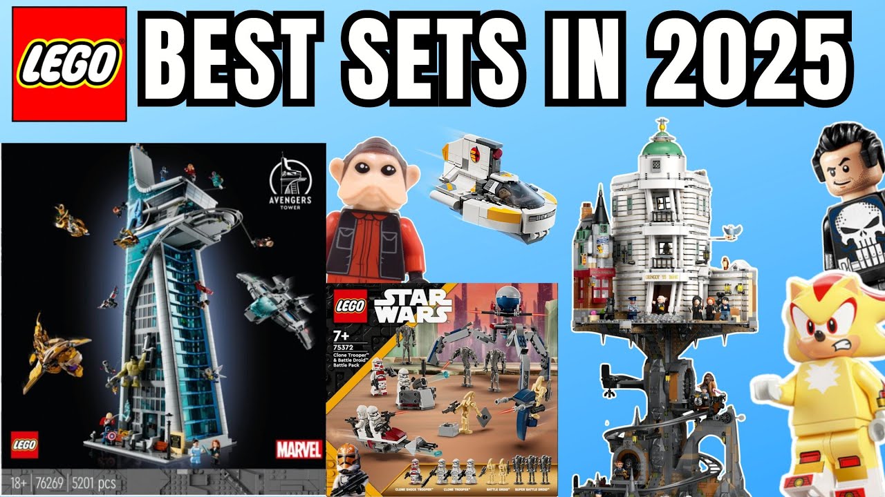 ТОП-20 НАБОРОВ LEGO, КОТОРЫЕ МОЖНО ПОКУПАТЬ В 2025 ГОДУ