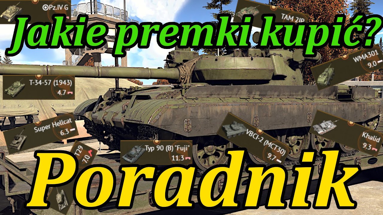 Przeceny na czołgi premium - Co warto wybrać?