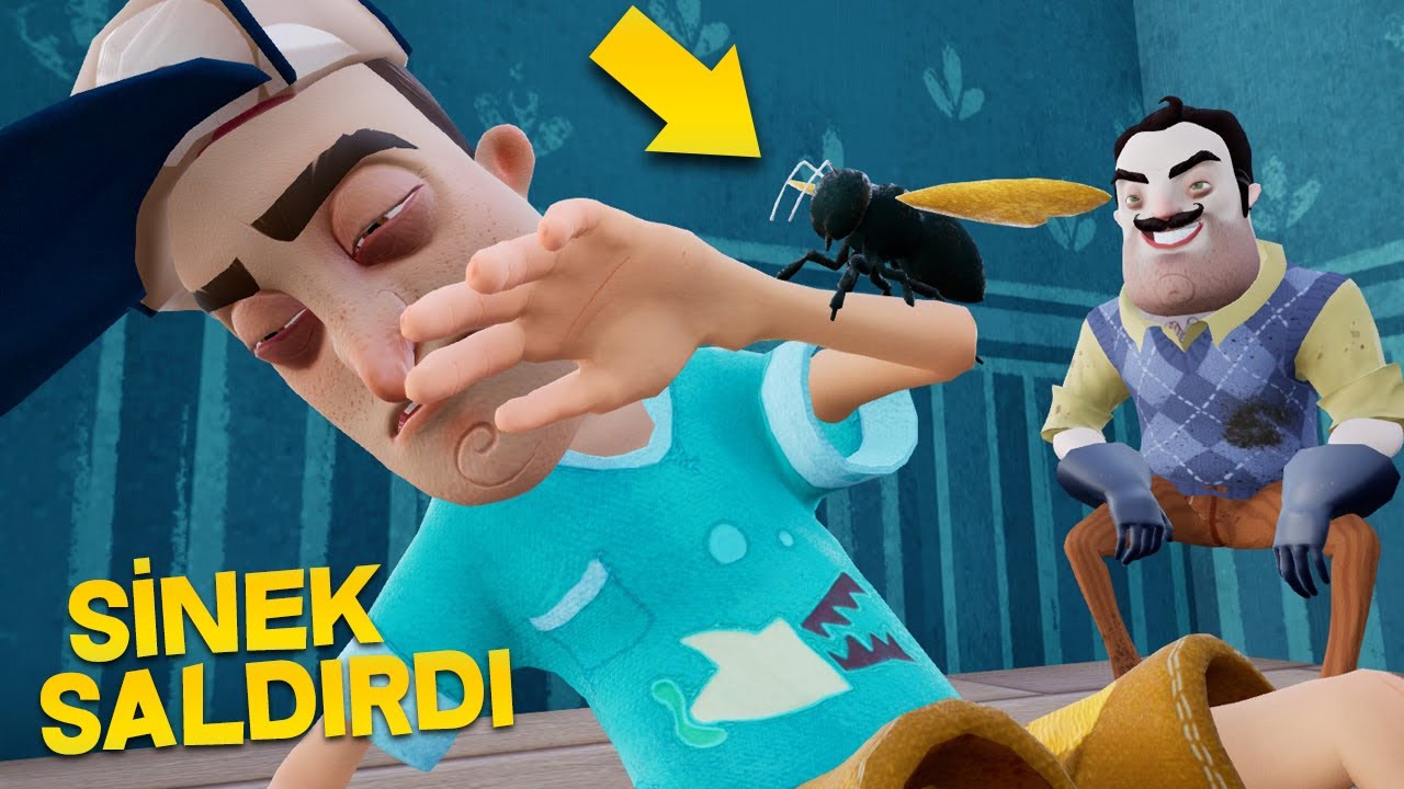 Sinek saldırdı, Hello Neighbor mod