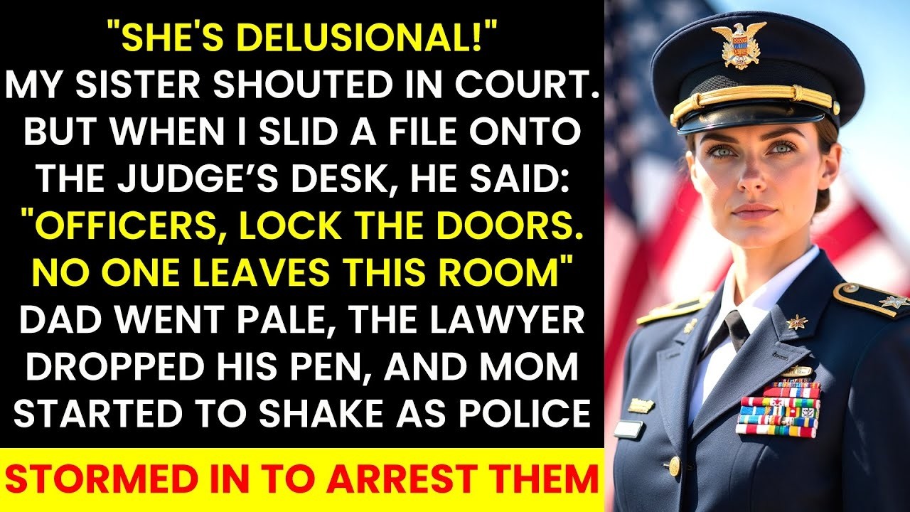 My Parents Demanded Everything in Court—Then I Handed the Judge One File That Made Police Storm In