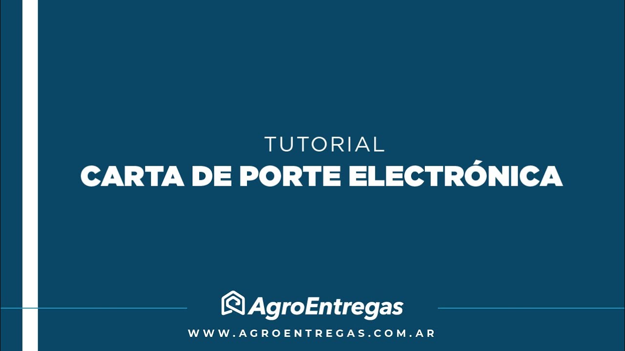 Tutorial, paso a paso Carta de Porte Electrónica