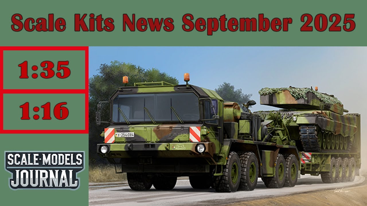 Scale Models News / Armor and Vehicles 1:35 / 1:16 - September 2025