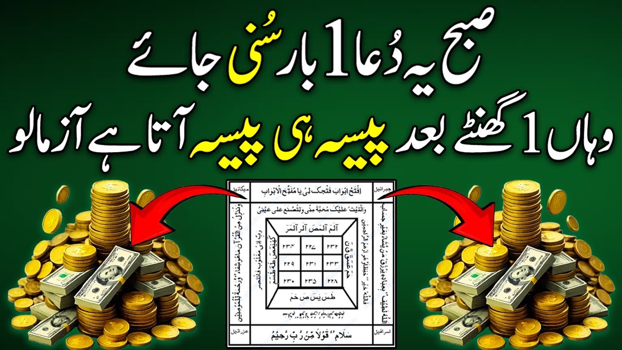 🌷 Khuda Ki Qasam Rizq Barhega 🤲 | Powerful Islamic Dua for Money 💰 | Wealth, Success & Sukoon ✨