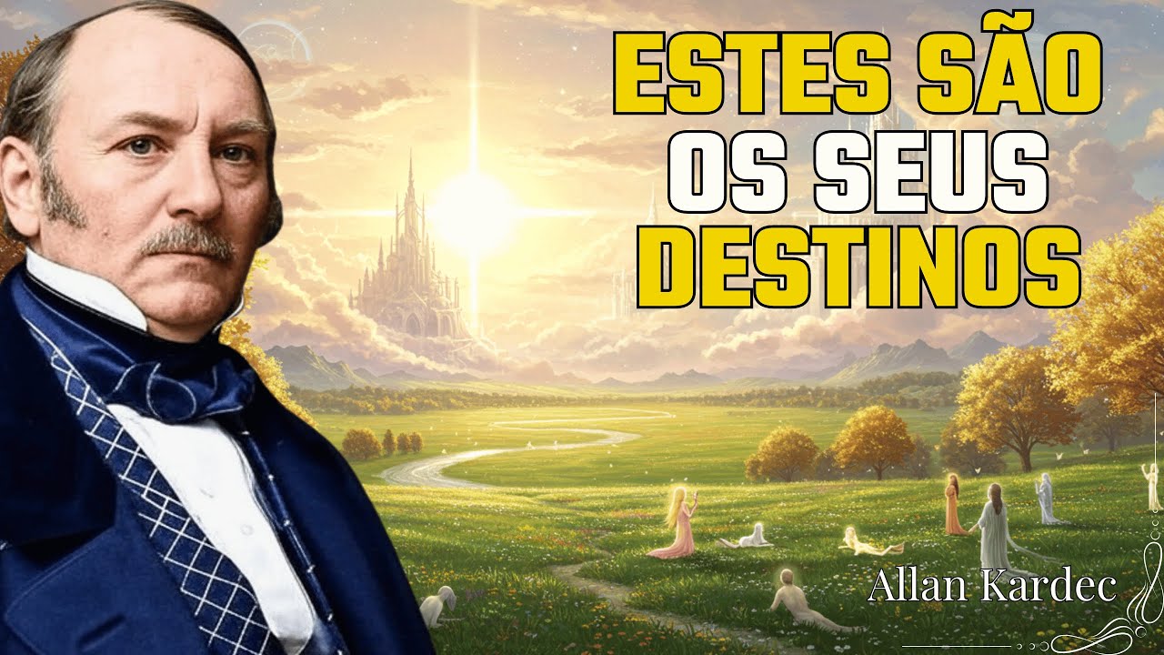 Saiba quais os 7 MUNDOS que SUA ALMA VAI VISITAR após a MORTE | Allan Kardec