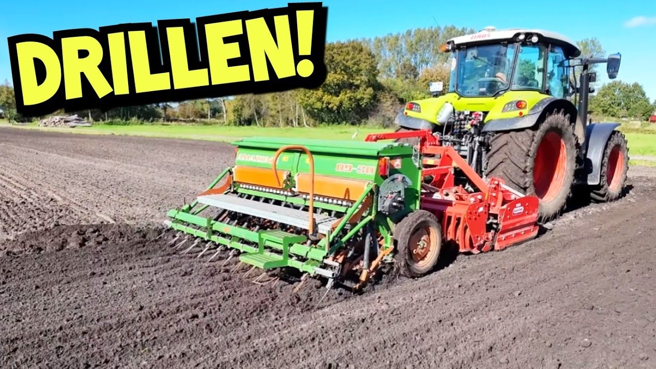 Die QUAL der WAHL... | Was kommt in den Boden? | Claas Arion 440 mit Amazone Drille | Mr. Moto