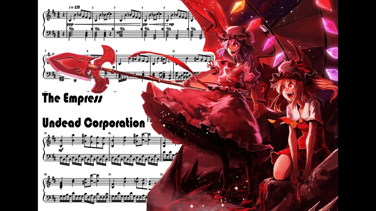Undead Corporation - The Empress | Piano Version (sheet)