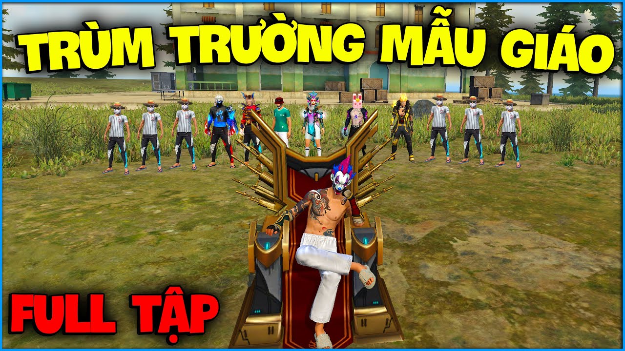 Free Fire | Phim Ngắn &ldquo; Tr&ugrave;m Trường Mẫu Gi&aacute;o &rdquo; Full Tập | RGFF NTN