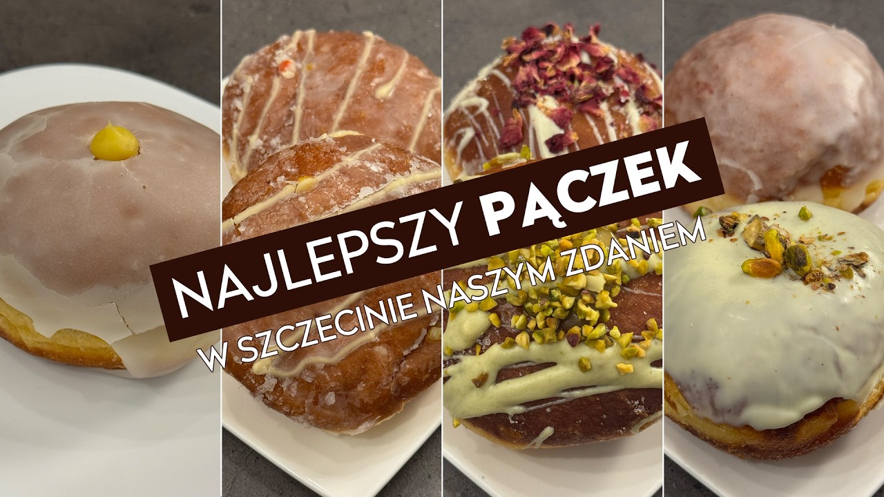 Najlepsze pączki w Szczecinie naszym zdaniem? 🍩 Sprawdziliśmy 4 popularne cukiernie ❤️‍🔥